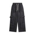 Fashion Straight Denim Pants Men And Women