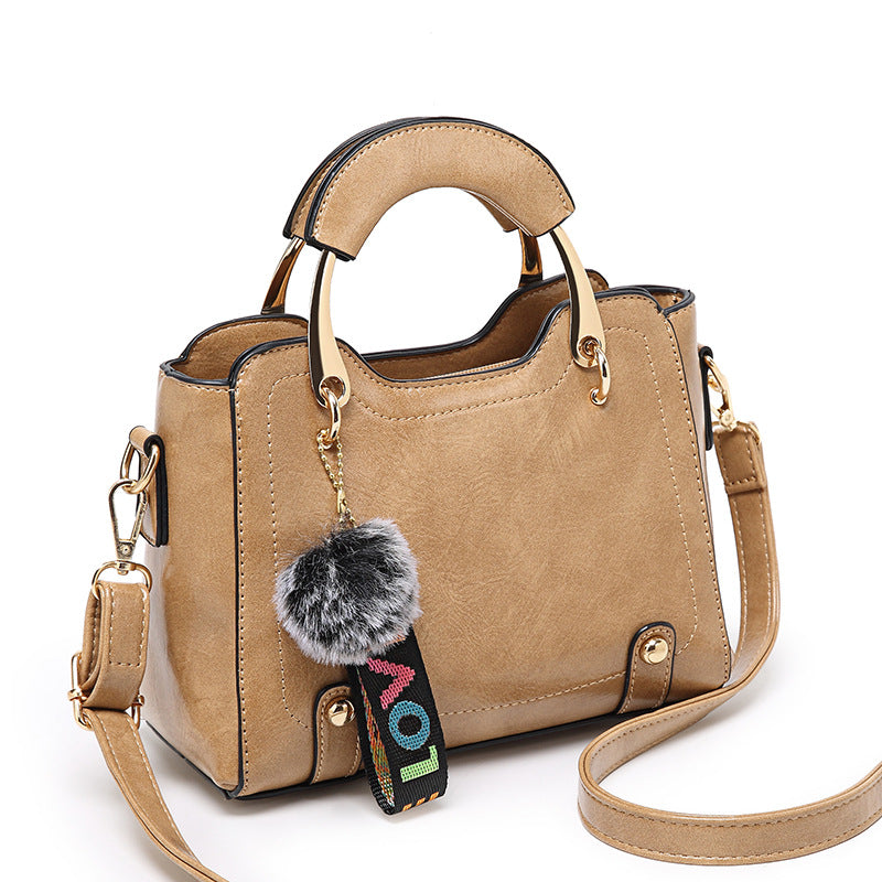 Vintage PU Polyester Handbag