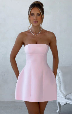 Chic Strapless Mini Dress