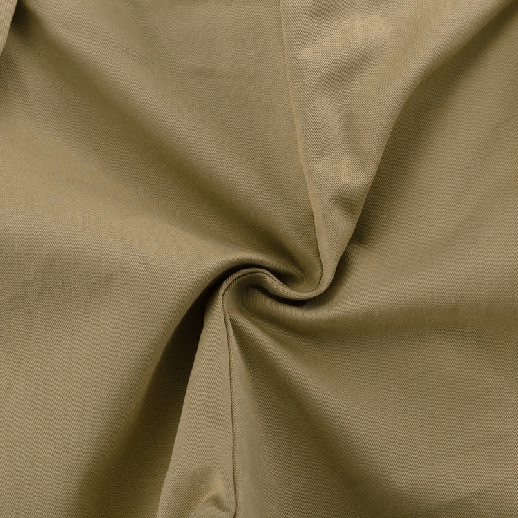 Khaki Oversized Sleeveless Blazer & Shorts Co-ord Set