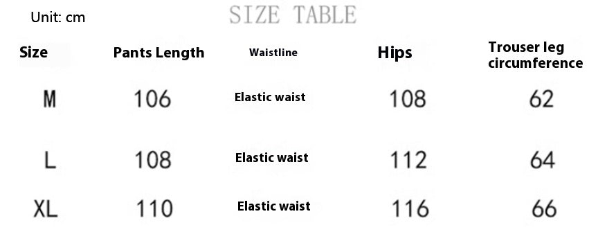 Fashion Straight Denim Pants Men And Women