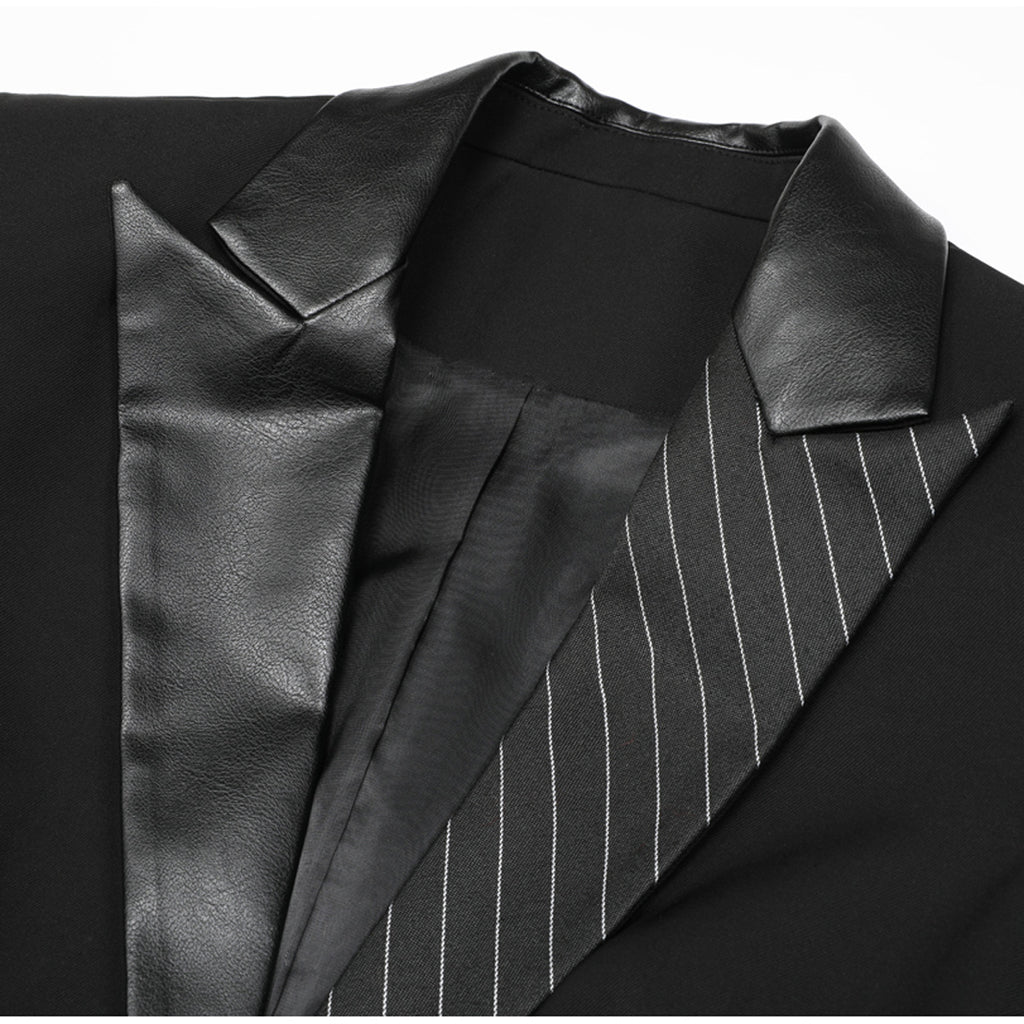 Springautumn Fashionable Patchwork Blazer For Women