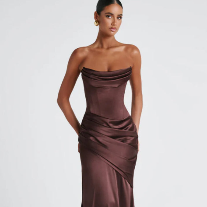 Tube Top Mermaid Gown