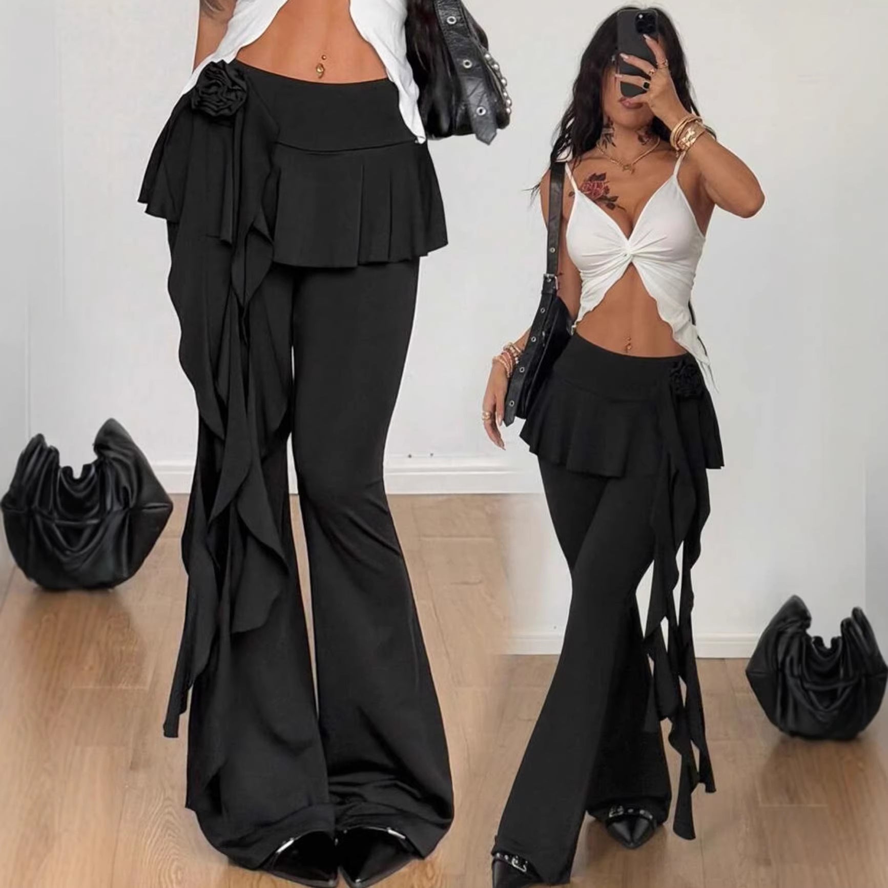 Casual Slimming Bootcut Pants