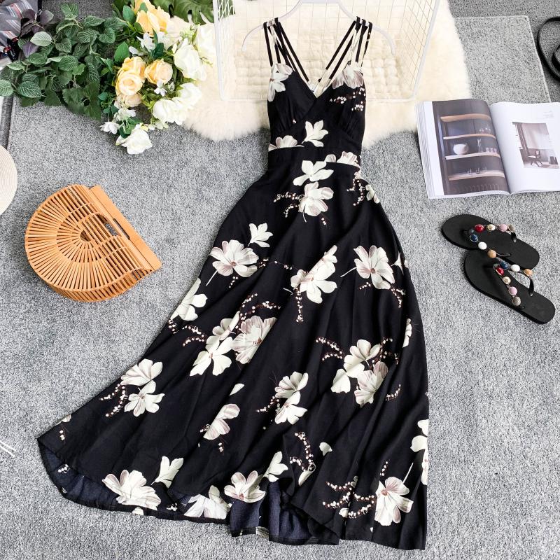 Waist strap dress