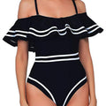 Fashion One-Shoulder One Piece Swimsuit Bikini