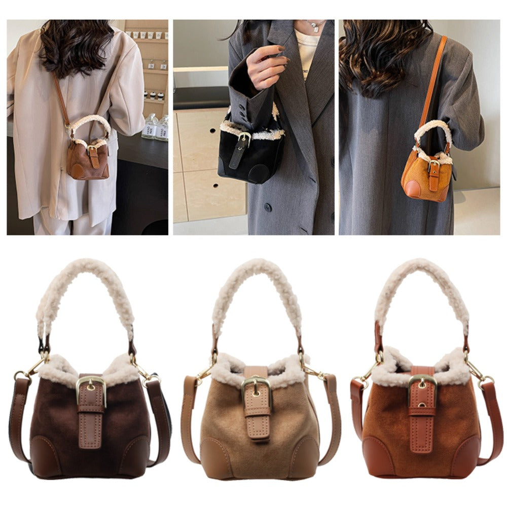 Women Casual Retro Plush Bag