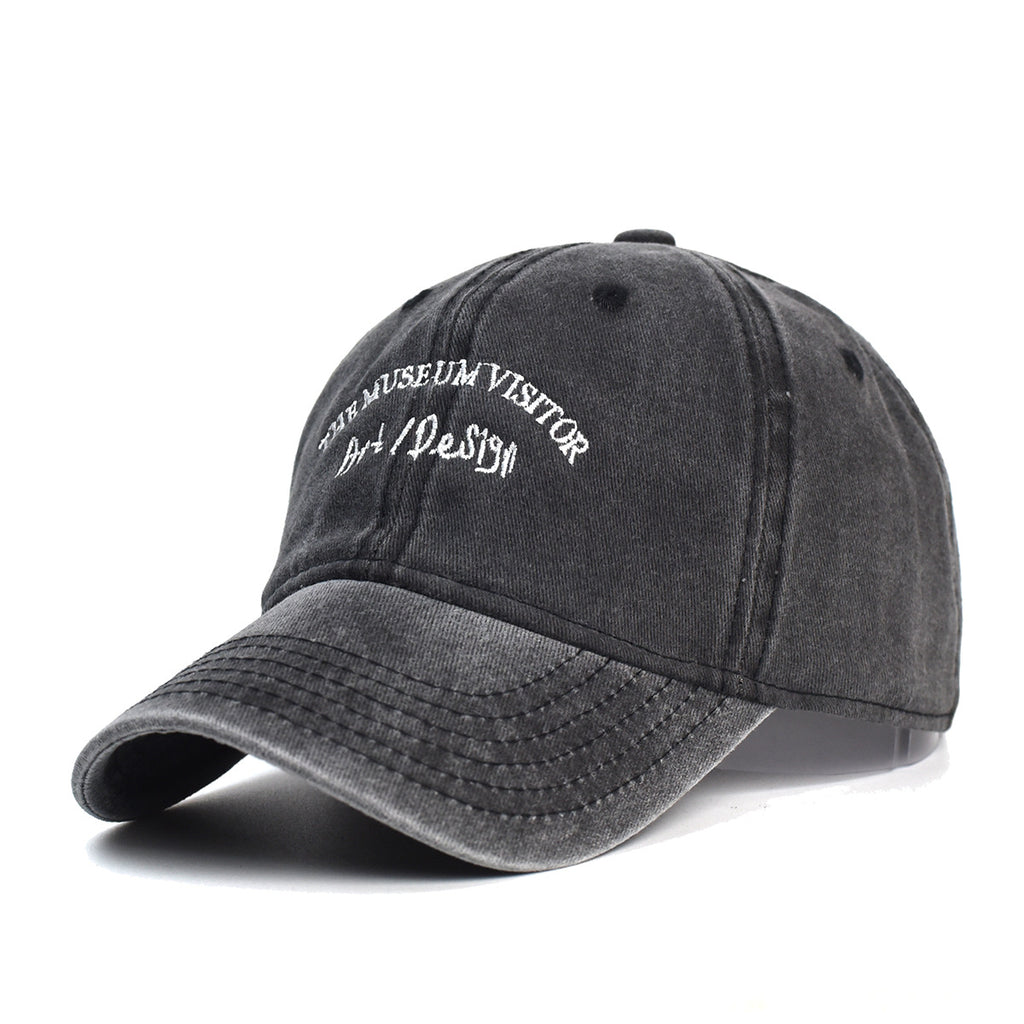 Washed Cotton Printed Hat Old Dad Hat