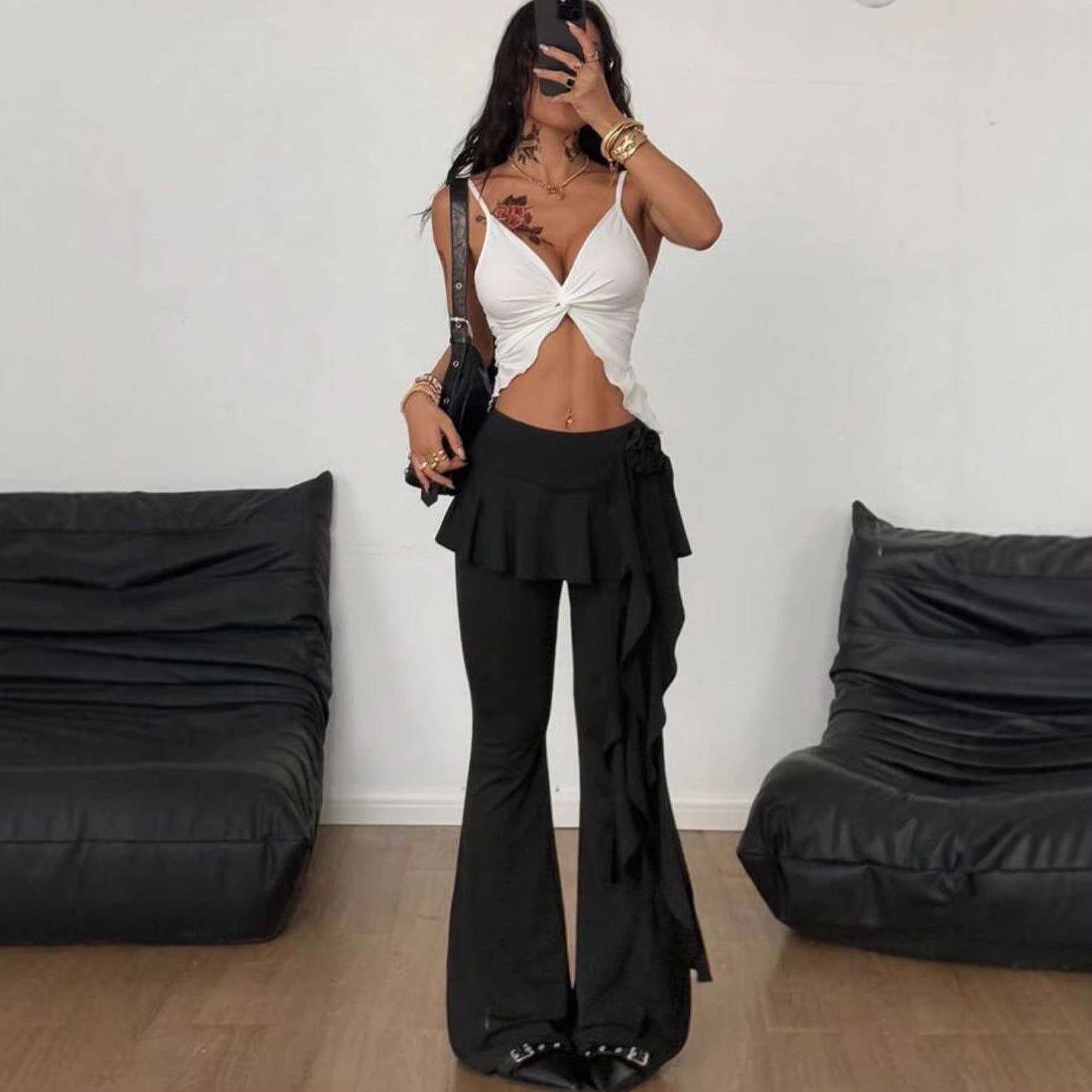 Casual Slimming Bootcut Pants
