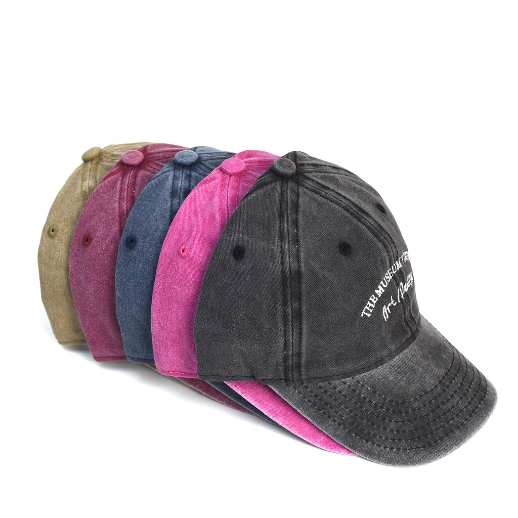 Washed Cotton Printed Hat Old Dad Hat