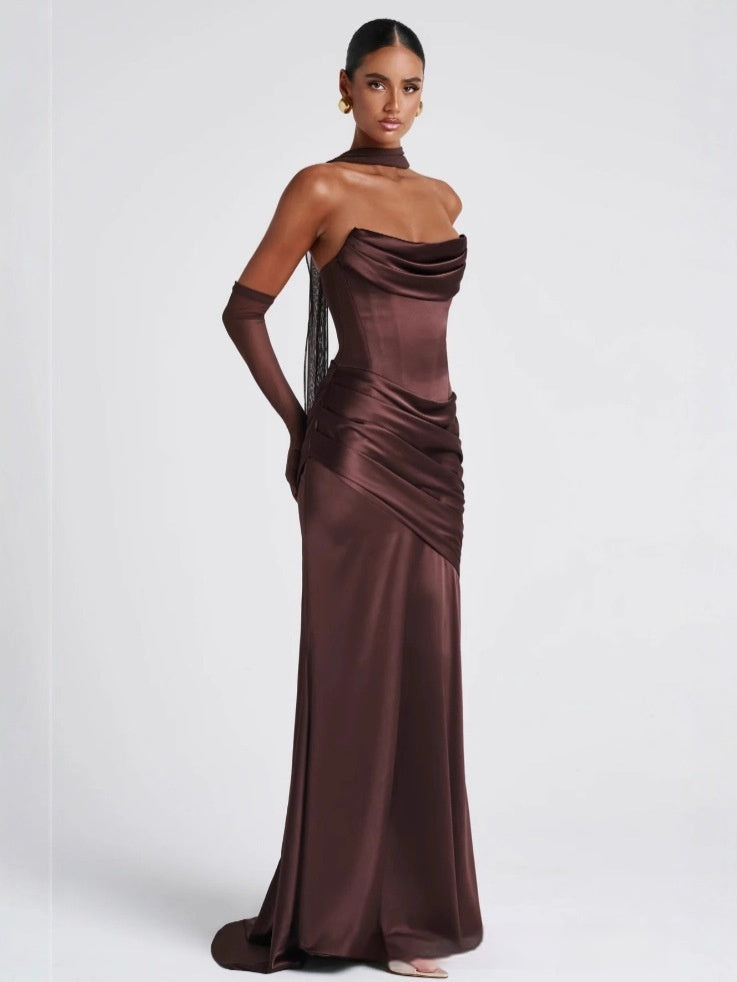 Tube Top Mermaid Gown