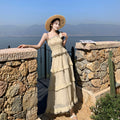 Vacation Style Two-piece Set Dress Camisole Skirt Suit